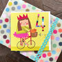 Bicycle 4th Birthday Card, thumbnail 3 of 4