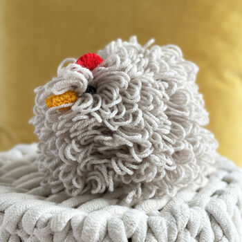 Fluffy Chicken Crochet Kit, 6 of 6