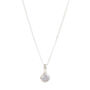 June Birthstone Moonstone Silver Charm Necklace, thumbnail 3 of 9