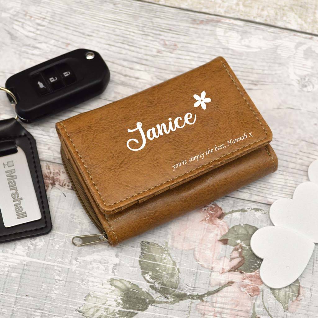 Personalised Ladies Purse By