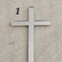 Acrylic Cross Cake Charm, thumbnail 2 of 5