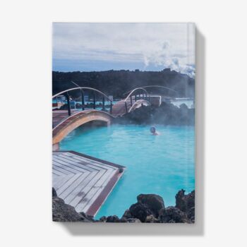 A5 Hardback Notebook Featuring The Blue Lagoon Iceland, 4 of 4