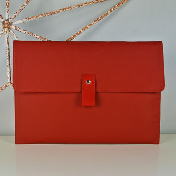 Red Leather Macbook Pro Case 16 Inch, 2 of 4
