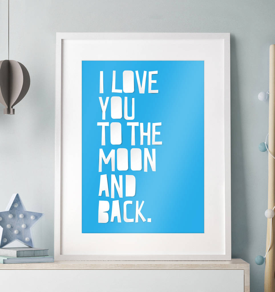 childrens room quote print by over over