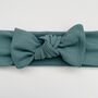 Topknot Bow Headband Ribbed Essential Set, thumbnail 2 of 5