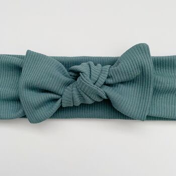 Topknot Bow Headband Ribbed Essential Set, 2 of 5