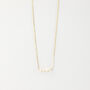 Asri Dainty Pearl Row Necklace, thumbnail 8 of 11