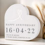 Personalised Free Text Heart Ornament, thumbnail 1 of 6