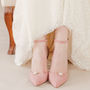 Flower Pearl Wedding Shoe Clips, thumbnail 1 of 6