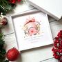 Handmade Pink Bauble Christmas Card, thumbnail 6 of 7
