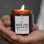 Park Run Gift For Him, Running Candle With Matches, thumbnail 7 of 11