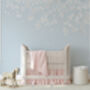 Soft Blue Cherry Blossom Wallpaper, thumbnail 1 of 4