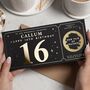 Personalised 16th Birthday Scratch Voucher For Grandson, thumbnail 1 of 9