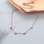 Hope Rose Gold Plated Sterling Silver Necklace, thumbnail 1 of 2