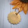 Sunflower Dog ID Tag, thumbnail 1 of 2