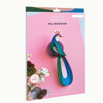Paradise Bird Banda Slot Together Wall Decoration, 3 of 6