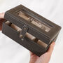 Personalised Leather Watch Box, thumbnail 4 of 4