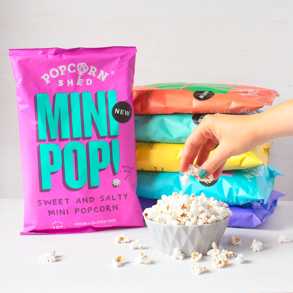 Vegan Popcorn Party Selection: Six Sharing Bags, 1 of 7