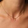 April Birthstone Necklace, thumbnail 5 of 9