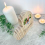 Personalised In Loving Memory Photo Wooden Heart, thumbnail 4 of 5