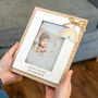 Personalised Welcome To The World Rainbow Photo Frame, thumbnail 1 of 4