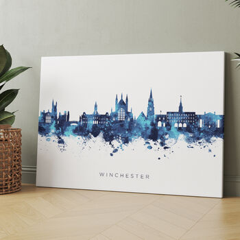 Winchester Skyline Cityscape Art Print, 7 of 12