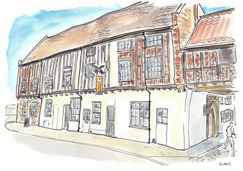 Wedding Venue Personalised Illustration, 6 of 8
