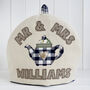 Personalised 45th / 65th Sapphire Anniversary Tea Cosy, thumbnail 3 of 10