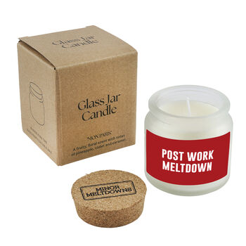 Post Work Meltdown Scented Jar Candle • Gift Boxed, 2 of 2