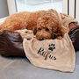 Personalised Luxury Snuggle Dog Blanket, thumbnail 3 of 12