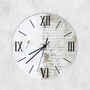 Dragonfly Script Neutral Sml Kitchen Clock, thumbnail 5 of 5
