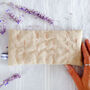 Embroidered Natural Lavender Eye Pillow, thumbnail 1 of 6