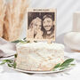 Personalised Wedding Cake Topper With Photo, thumbnail 1 of 1