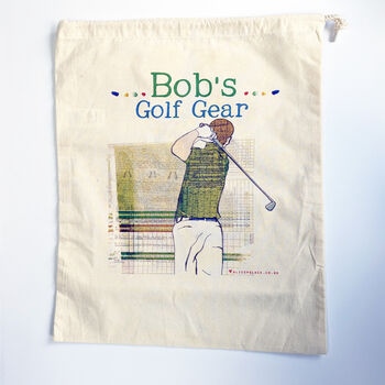 Personalised Golf Sack, 3 of 12