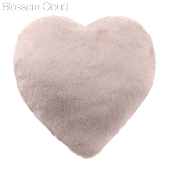 Heart Cushions. Luxury Vegan Fur By Helen Moore, 2 of 6