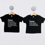 Funny Twin Definition T Shirt, thumbnail 2 of 3