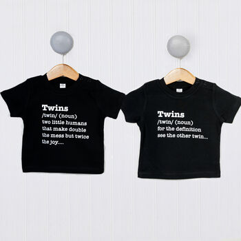 Funny Twin Definition T Shirt, 2 of 3