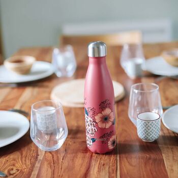 Anemones Insulated Stainless Steel Bottle, 4 of 6