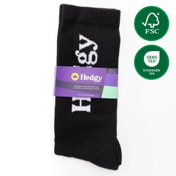 Bamboo Socks | Hedgy Socks | Athletic Crew Socks, 3 of 5