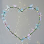Butterfly Heart Light: Handmade LED Wall Decor Nursery And Bedroom, thumbnail 2 of 6
