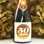Personalised Anniversary Bubbles Labels, thumbnail 1 of 7