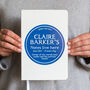 Personalised Blue Plaque Notebook, thumbnail 1 of 10
