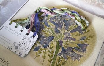 Agapanthus Embroidery Kit, 7 of 7