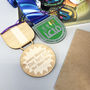 Personalised Congratulations Race Time Medal, thumbnail 9 of 12