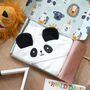 Baby Panda Bath Time Towel And Hand Mitt Gift Box Set, thumbnail 5 of 10