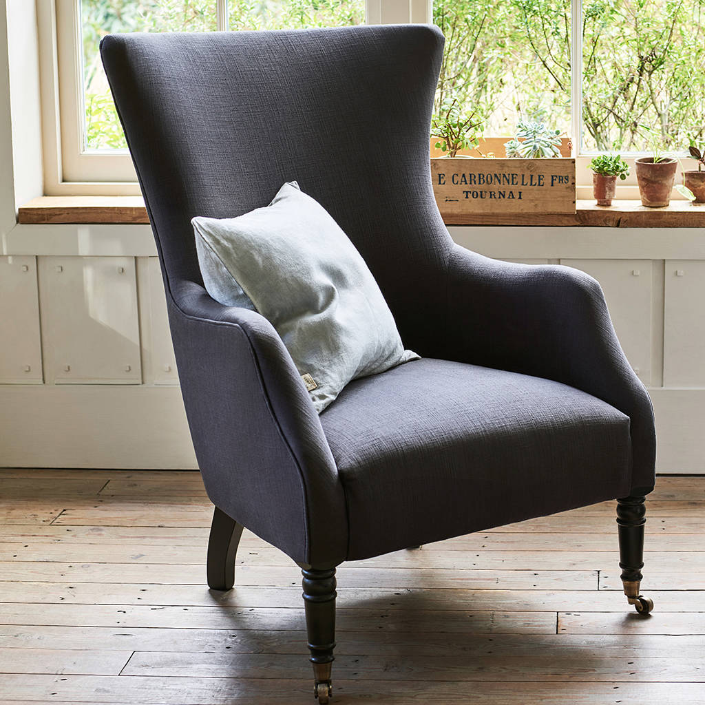 Bromley Wing Back Chair By Rowen And Wren