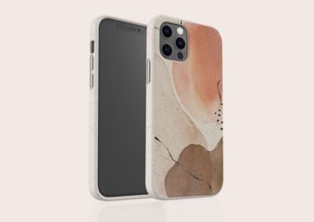 Pink Watercolour Eco Friendly, Biodegradable Phone Case, 3 of 8