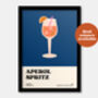 Aperol Spritz Print, thumbnail 3 of 7