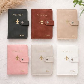 Personalised Embossed Passport Organiser, 2 of 7