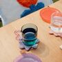 Frankie Wave Handle Glass Mug Five Colours, thumbnail 7 of 10